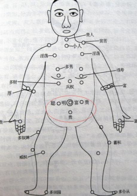 胸有大痣